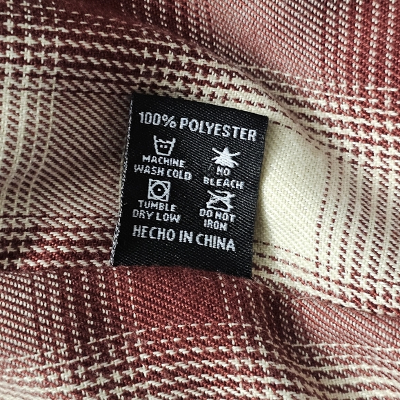 DIXXON Women's Petaluma Sherpa Jacket Oversized Small Button Down Red - Picture 14 of 14